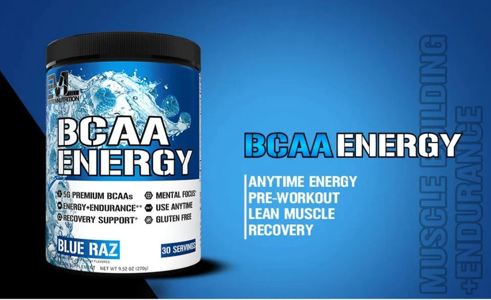 EVL BCAA Energy Pre Workout, Performance Enhancer w/ 5g of Amino Acids BB 01/26 - Image 2 of 4