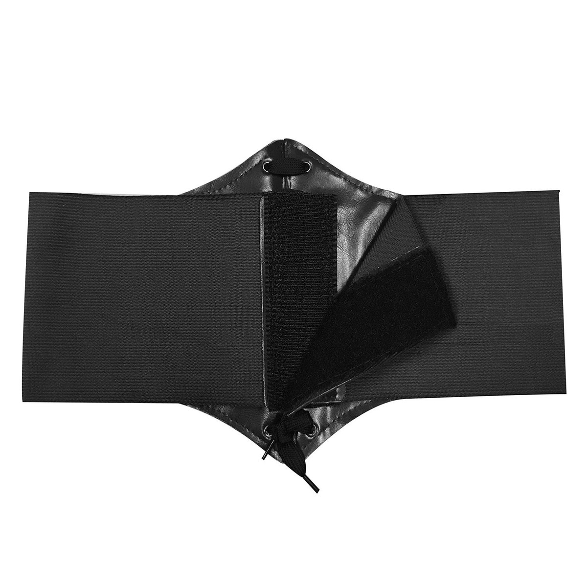 7165 Women\'s Lace-up Corset Waspie Wide Belt Retro Elastic Waist Tied Lace-up Waspie Corset Belts for Women Elastic Waist Belt  main image 2