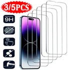 Screen Protector For iPhone 17 16 16E 15 14 13 12 11 Pro XS Max X Tempered Glass