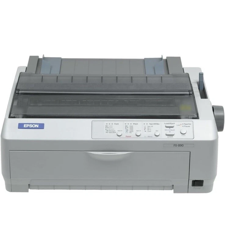 RE_NEWED Epson FX-890 Impact Point Matrix Printer - Image 3 of 4
