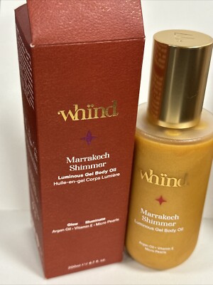 Whind: Marrakech Shimmer Luminous Body Gel Oil 200ml Neu