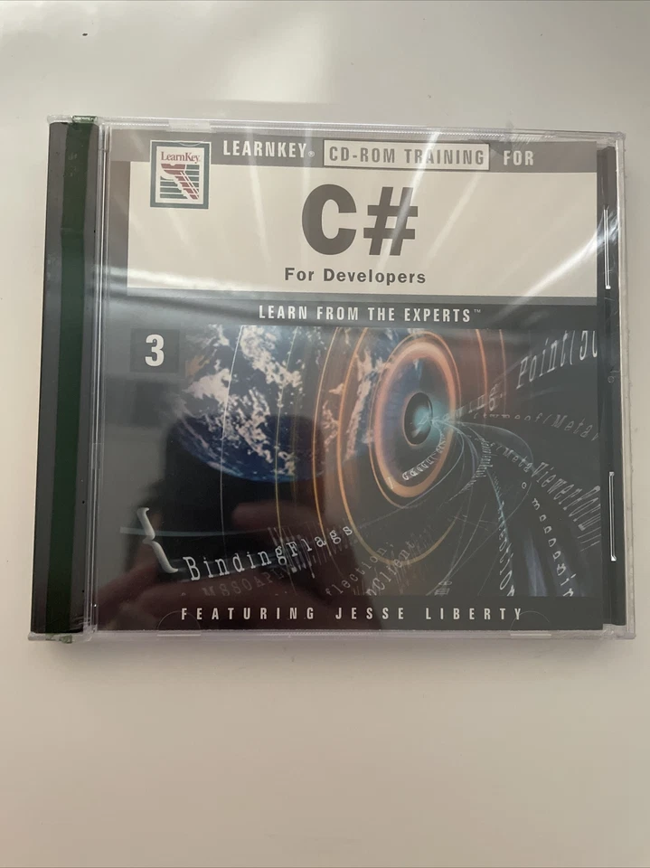 Microsoft C# Cd ROM Tecla de aprendizaje de capacitación sellada para desarrolladores  Foto 2 de 3
