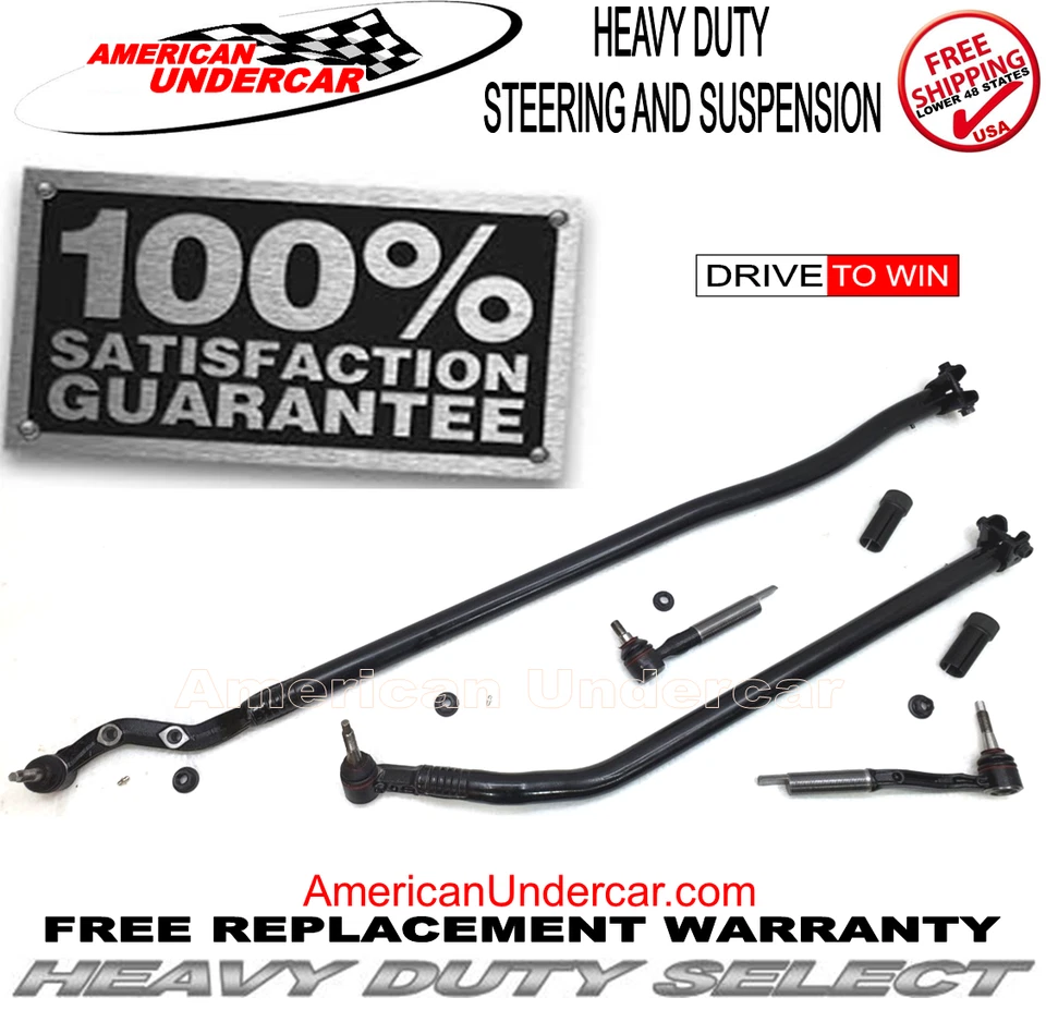 HD Jeep Wrangler JL Gladiator JT Steering Kit 2018 - 2022 for DANA 44 Axle - Image 2 of 4