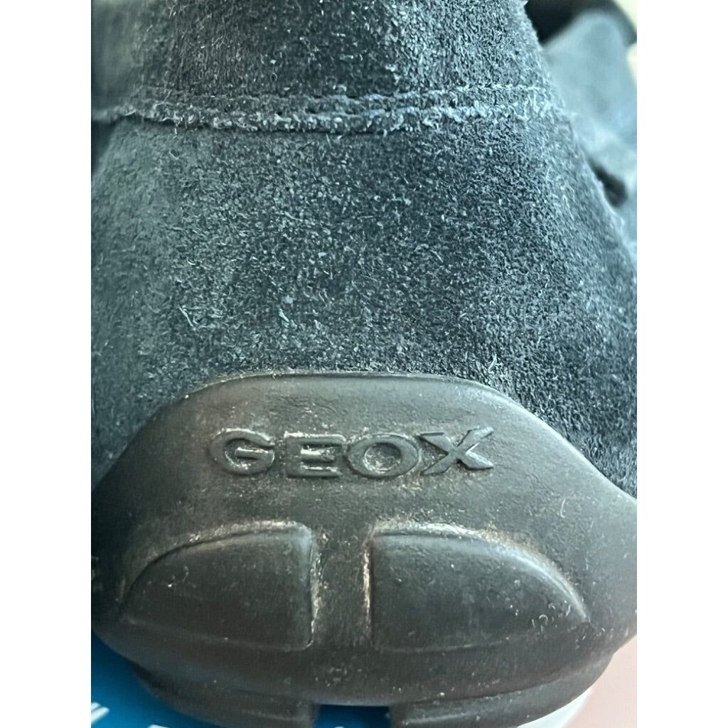 Geox Respira Mens Black Suede Driving Moc Loafers 8 (41) Slip On Shoes EUC Geox Respira Mens Black Suede Driving Moc Loafers 8 (41  main image 4