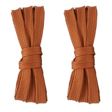 2pair Double Layers Flat Shoe Laces for Sneakers Athletic Shoes 36 45 60 63 Inch
