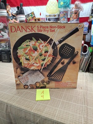 Dansk 5 Piece Non-Stick Stir Fry Set NEW!