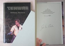 Signed #'d 1st Ed TEKWAR William Shatner PHANTASIA PRESS HC/DJ W/ SLIPCASE