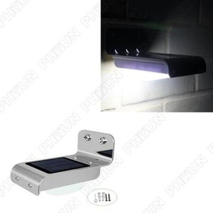 16 LED Solar Power Motion Sensor Lampes de sécurité de jardin Lampes extérieures étanches