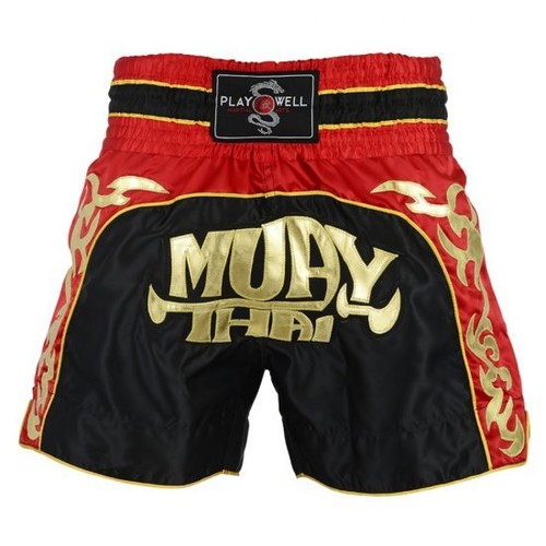 Venum Classic Pantaloncini da Muay Thai - Nero/Nero