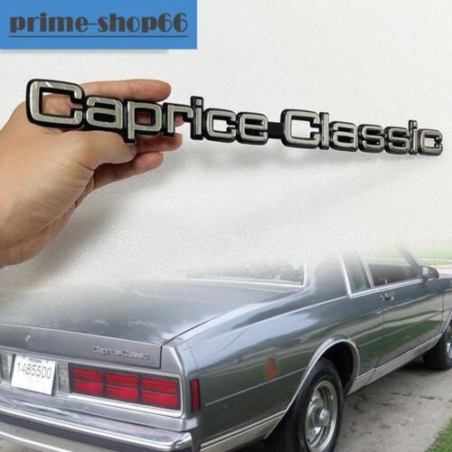 1x For 1986-1990 Caprice-Classic Brougham Rear Trunk Emblem Badge  Lid Sticker - Picture 1 of 5