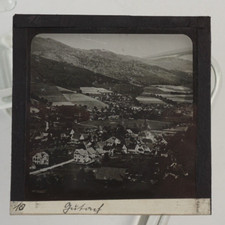 Fotoplatte Um 1920-1930 Glas Positiv Glas Dia 8,5 cm X 8, 5 cm Landschaft