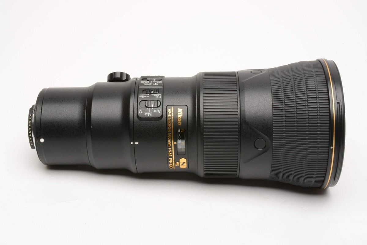 Nikon AF-S Nikkor 500mm f5.6E PF ED VR Lens, boxed, USA, Mint