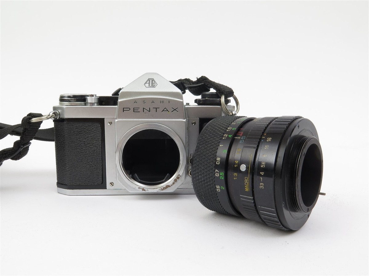 ASAHI PENTAX SV Vintage SLR Camera No 987692 with Soligor Zoom