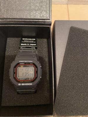 In Stock】CASIO G-SHOCK DW-5000R-1AJF First Reproduction Model F/J