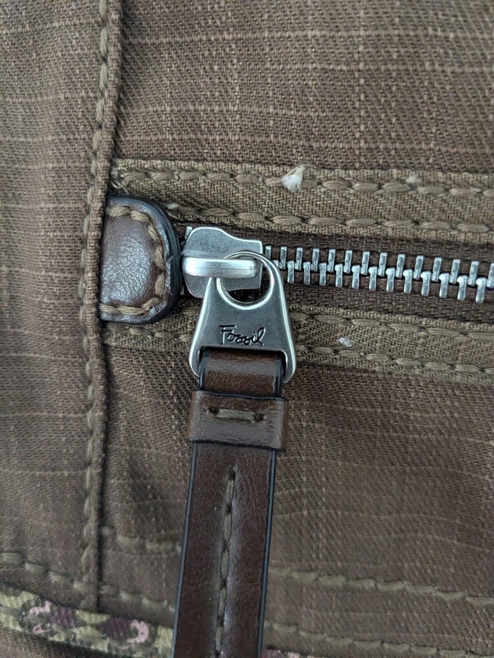 Vintage Fossil Crossbody Purse with Matching Trifold Wallet eBay