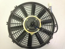 Heavy Duty Universal 12" fan 12volts Low Profile Pusher / Puller