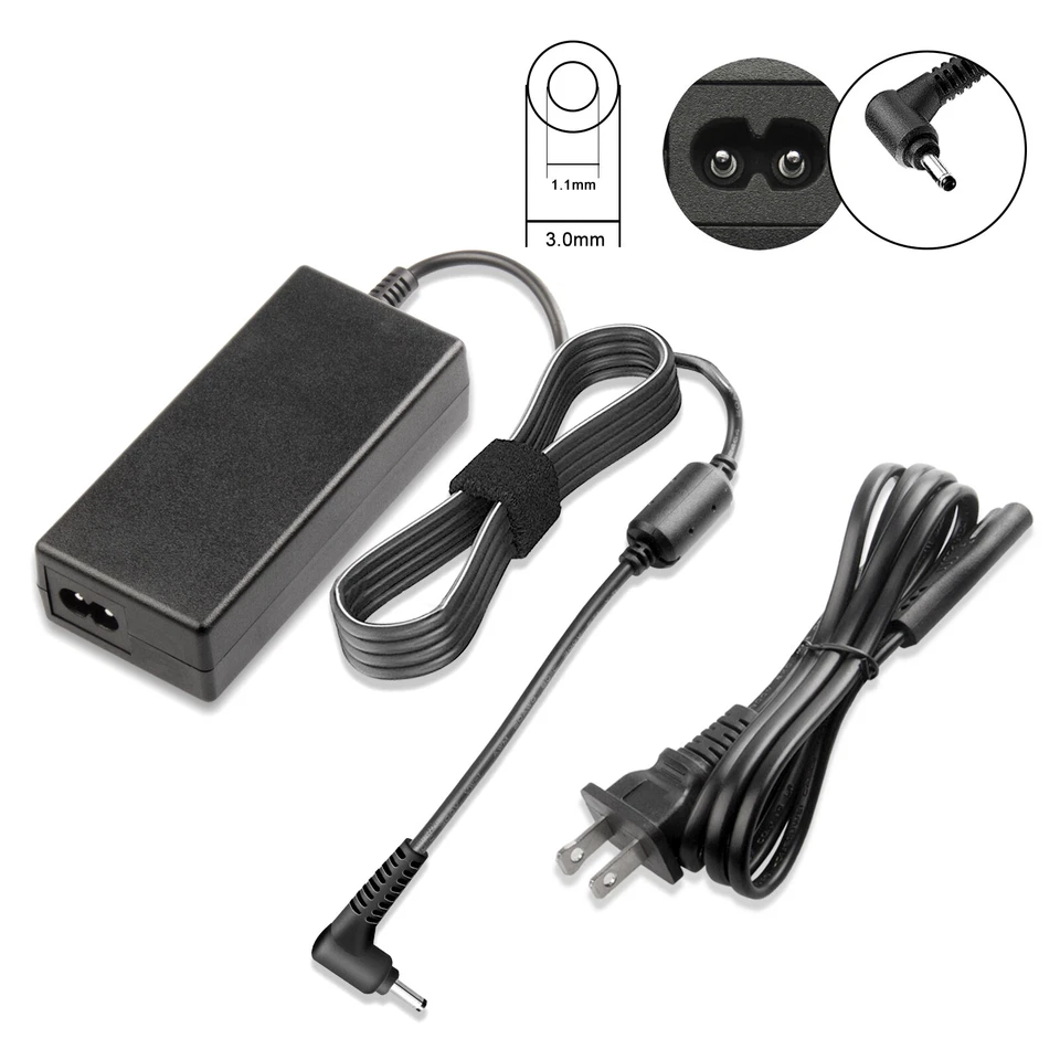 Lot Charger AC Adapter for Acer Aspire Chromebook 11 13 14 15 CB3 CB5 C720 C740 - Image 4 of 4
