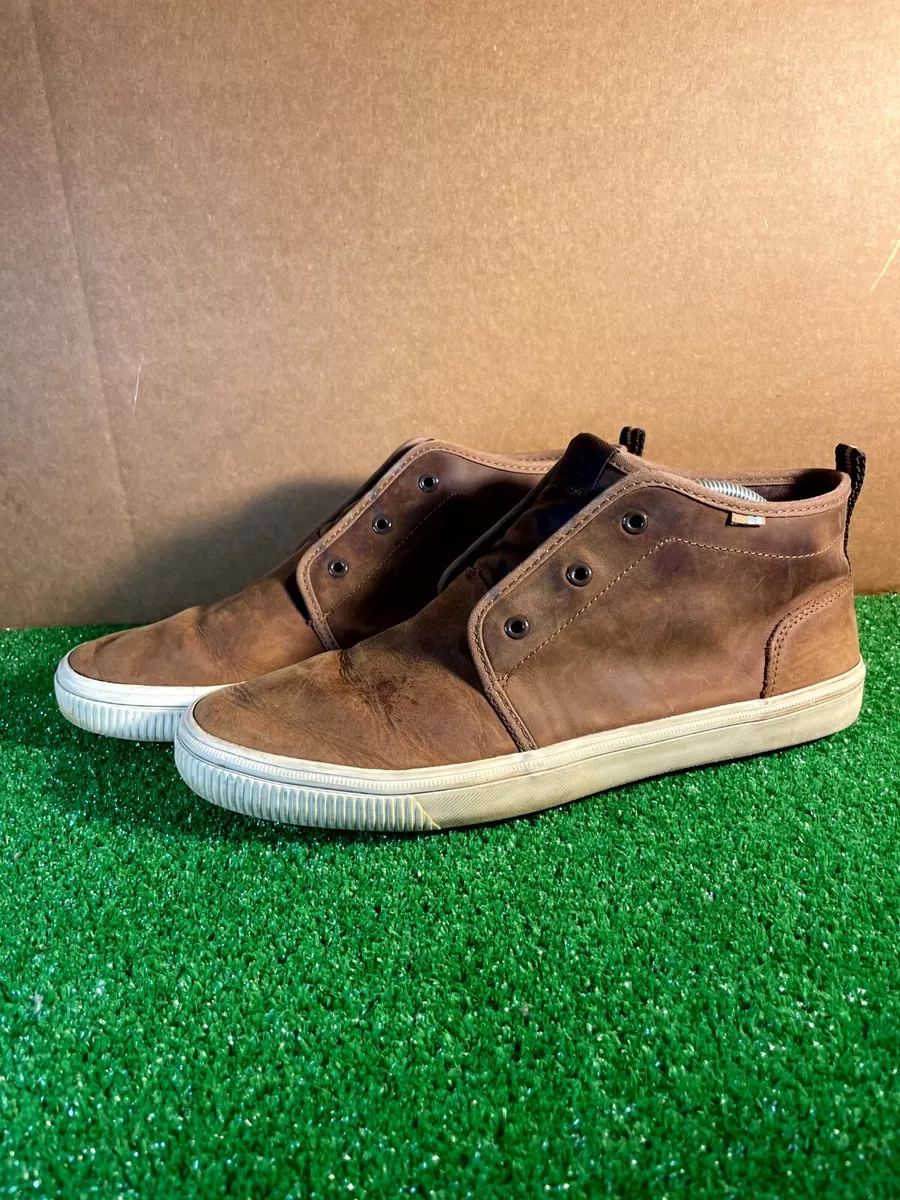 TOMS Men s Carlo Terrain Sneakers 10016897 Water Resistant Brown