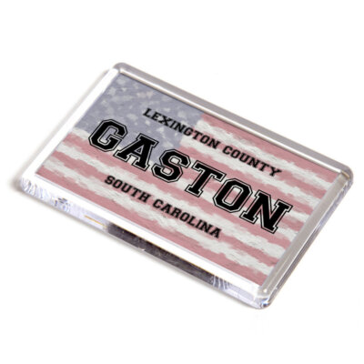 Gatsonflag Sign FRIDGE MAGNET - Gaston - Lexington, South Carolina - USA Flag | eBay UK