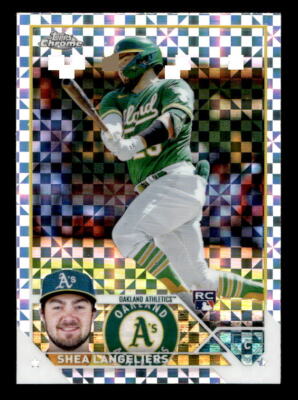 2023 Topps Chrome #175 Shea Langeliers X-Fractor | eBay
