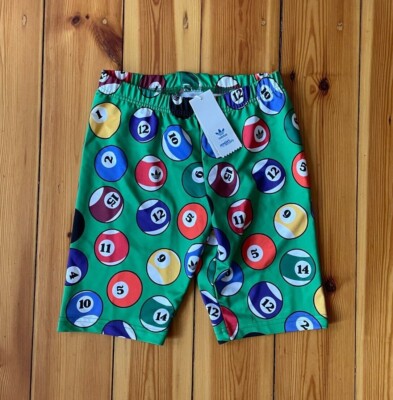 Adidas JS Billiard TT Jeremy Scott Shorts Kurz Grün Gr. S NEU Z33093