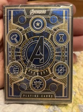 Marvel Avengers Blue Edition Playing Cards Infinity Saga Sealed Theory 11