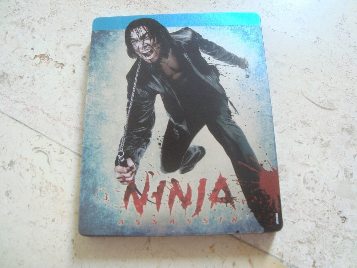 NINJA ASSASSIN Blu-Ray SteelBook **RARE** & OOP Limited exclusive