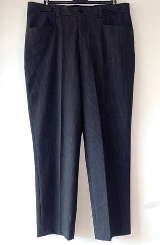 Pantalon Habillé Femme Noir Perlé - Marque Armand Ventilo, Taille 42, Très Bon état - Chic Et Classique