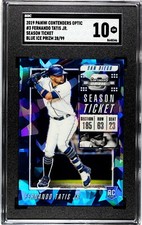 2019 Panini Contenders Optic #3 Fernando Tatis Jr. BLUE ICE PRIZM /99 SGC 10 RC