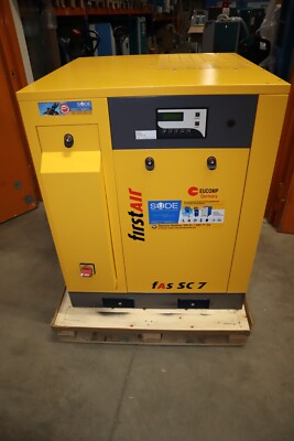 variabler 7,5 kW Schraubenkompressor FirstAir FAS SC 7  Druckluft Kompressor