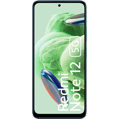 Xiaomi Redmi Note 12 5G Matte Black 128GB + 4GB Dual-Sim Unlocked