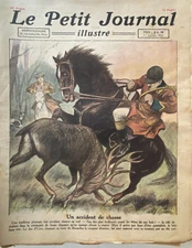 Petit Journal 1/1/1922 Hunting Accident Calendar 1922 - News Images