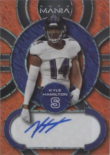 2022 Wild Card Auto Mania Retail Kyle Hamilton #AM-C96