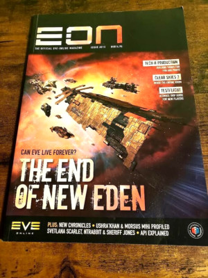 E-ON The Official EVE Online Magazine Issue #015 Gaming MMORPG CCP Games Sci-Fi