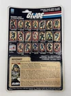 Vintage 1983 G.I. Joe MAJOR BLUDD MERCENARY Full UNCUT Peach File Card 83 ARAH