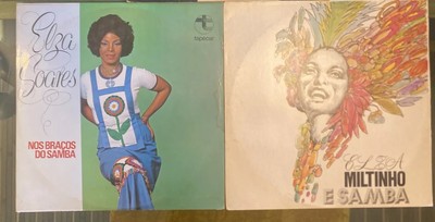 Elza Soares - Nos Bracos/ Miltinho e Samba (2 Hard to find Vinyl Brasil Lot)