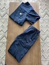 Carhartt Workforce Men  s Scrub Set Navy Blue Size Small