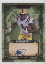 2022 Wild 5 Card Draw Gold Foil - Green 2/3 Daniel Bellinger Rookie Auto RC 16n7. rookie card picture