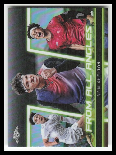 2025 Topps Chrome From All Angles Ben Shelton #FAA-3 card