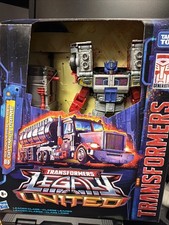 G2 Universe Laser Optimus Prime Leader Class Transformers  Legacy United NEW