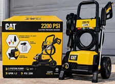 CAT TE101A 2200 PSI Electric Pressure Washer 1.2 GPM 13A w/ Turbo Nozzle