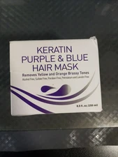 Keratin Purple Hair Mask Blue Hair Mask Deep Conditioner Treatment Exp 08/27 #80