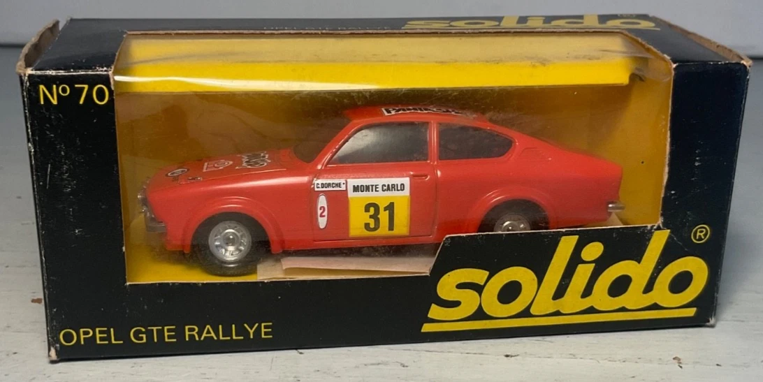 Dalia Solido Opel GT No Mebetoys No Marklin No Tekno No Dinky No Mercury No JRD