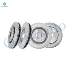 Set of 4 Front 302mm-Rear 305mm Disc Brake Rotors For 2009-2011 Dodge Journey