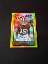 2020 Legacy Premium Penmanship Auto Gold Refractor #190 Xavier McKinney /25