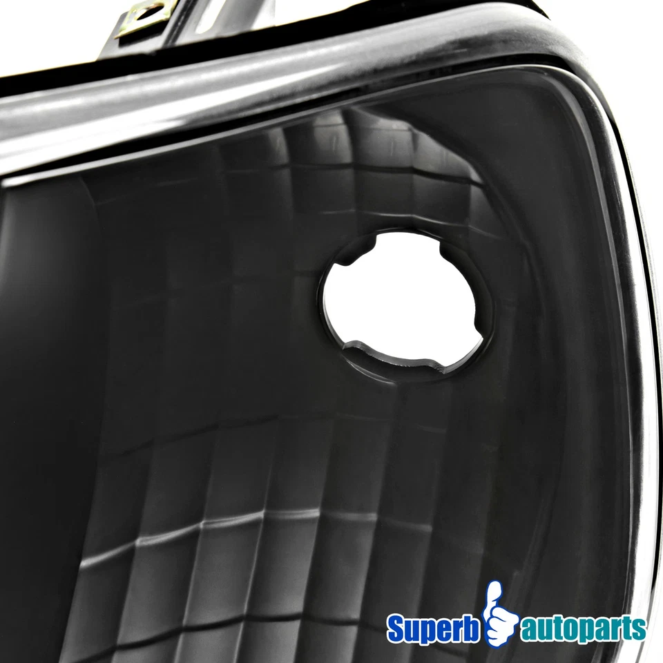 Fits 1997-2003 Ford F150 Expedition Corner Lamps Turn Signal Lights Black - Изображение 3 из 4