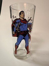 SUPERMAN PEPSI GLASS 1975