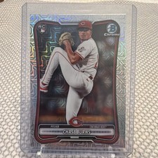 2026 Bowman Chrome Chase Burns Mojo Refractor RC Cincinnati Reds Rookie