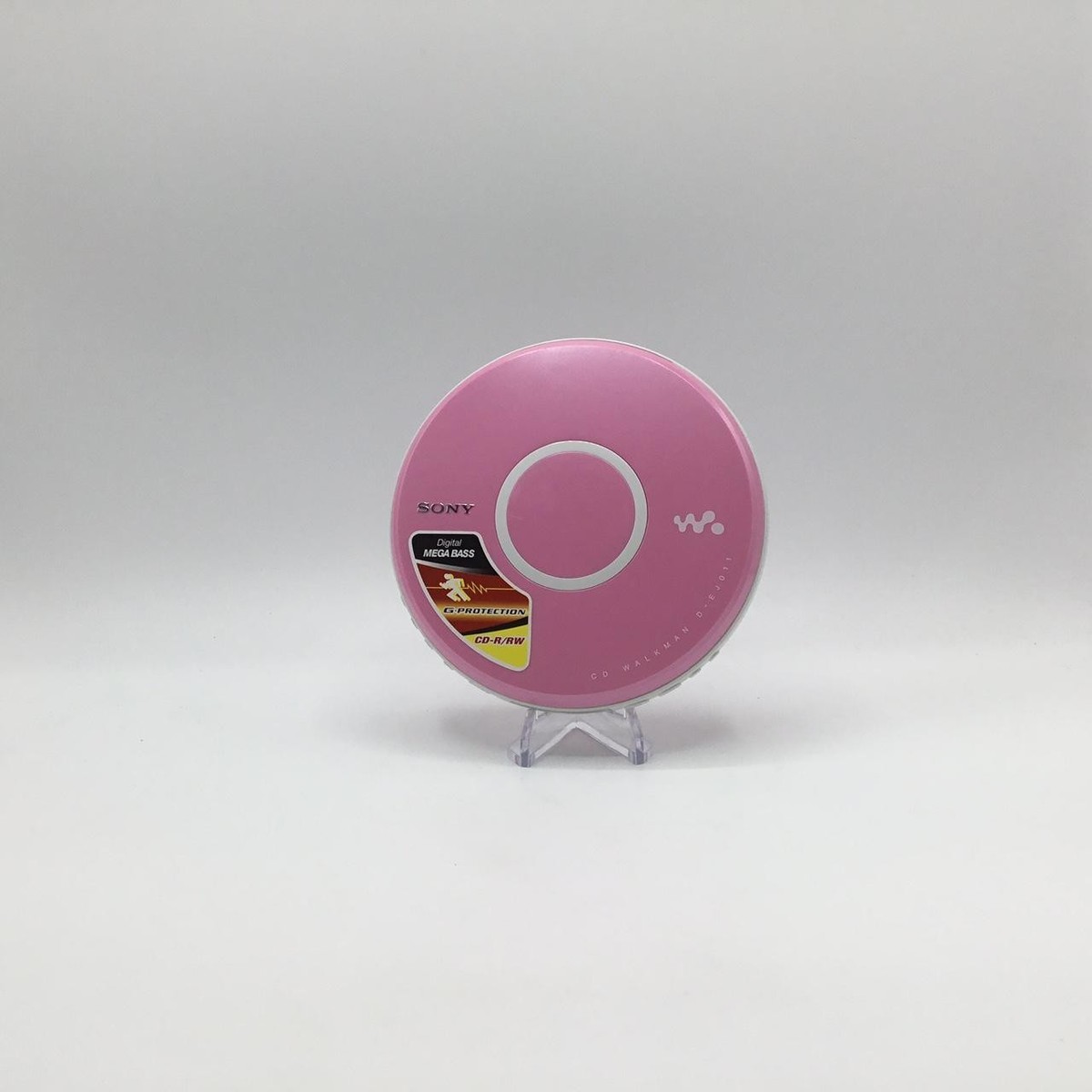 Rare Vintage Sony Portable CD Walkman Compact Disc Player - Pink