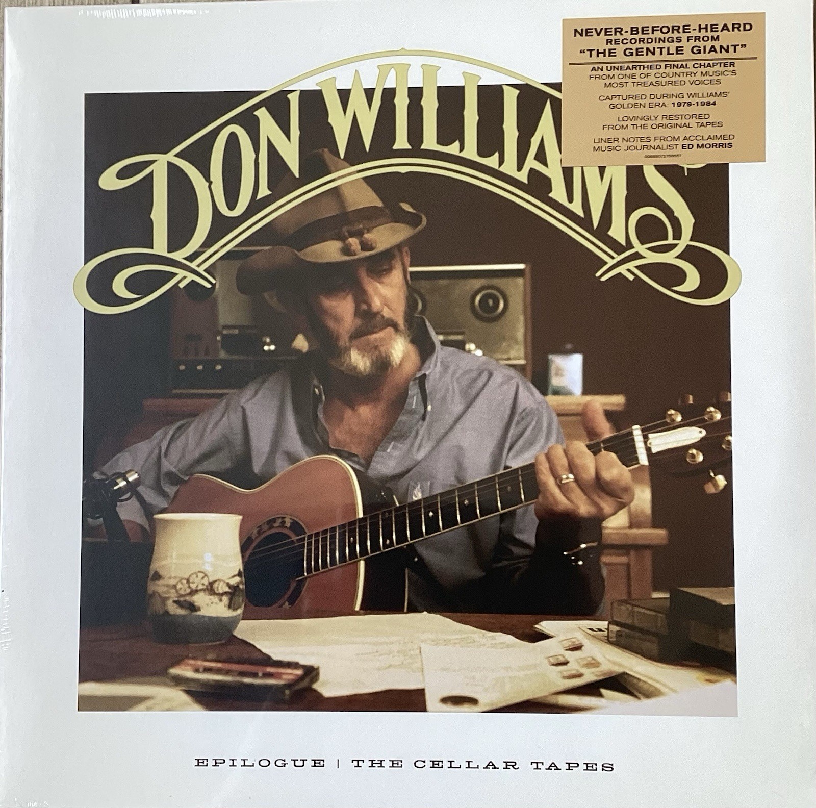 Don Williams - Epilogue  The Cellar Tapes - Preorder - Vinyl Record